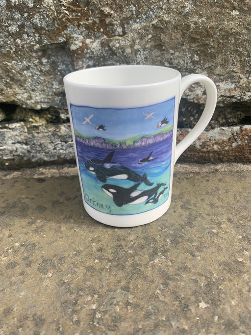 Orkney Orca Bespoke Mug