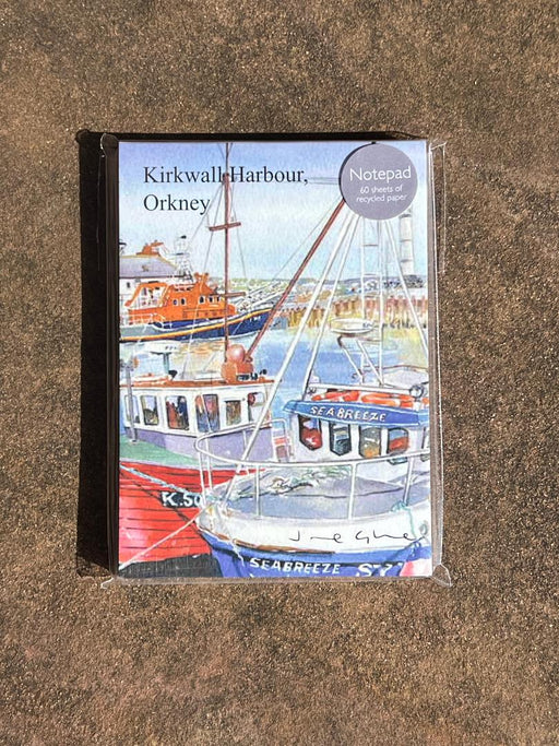 Jane Glue Lifeboat at Kirkwall Harbour Notepad