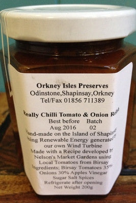 Orkney Isles Preserves Really Chilli Chutney