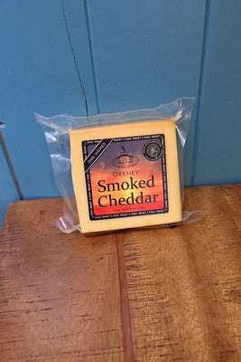 Island Smokery Dark Smoked White Cheddar Cheese