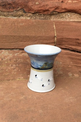 Highland Stoneware Small Sheep Vase