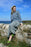 Traditional Fair Isle Crewneck Sweater in Sea Blue