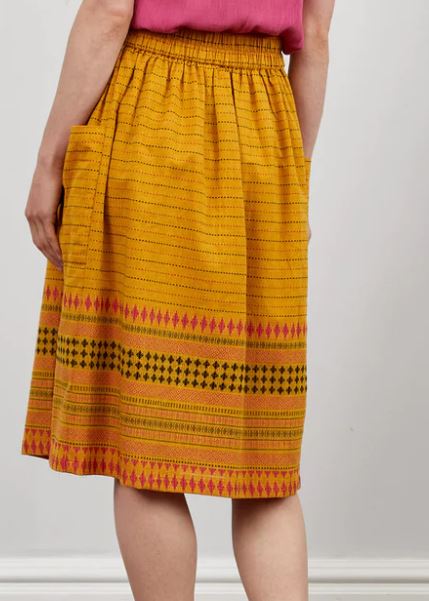 FURTHER REDUCED! Nomads Gathered Skirt - Camomille
