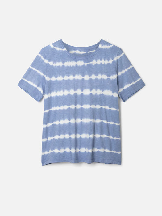 NOW 25% OFF Thought Fairtrade Organic Tie Dyed T-Shirt - Denim Blue