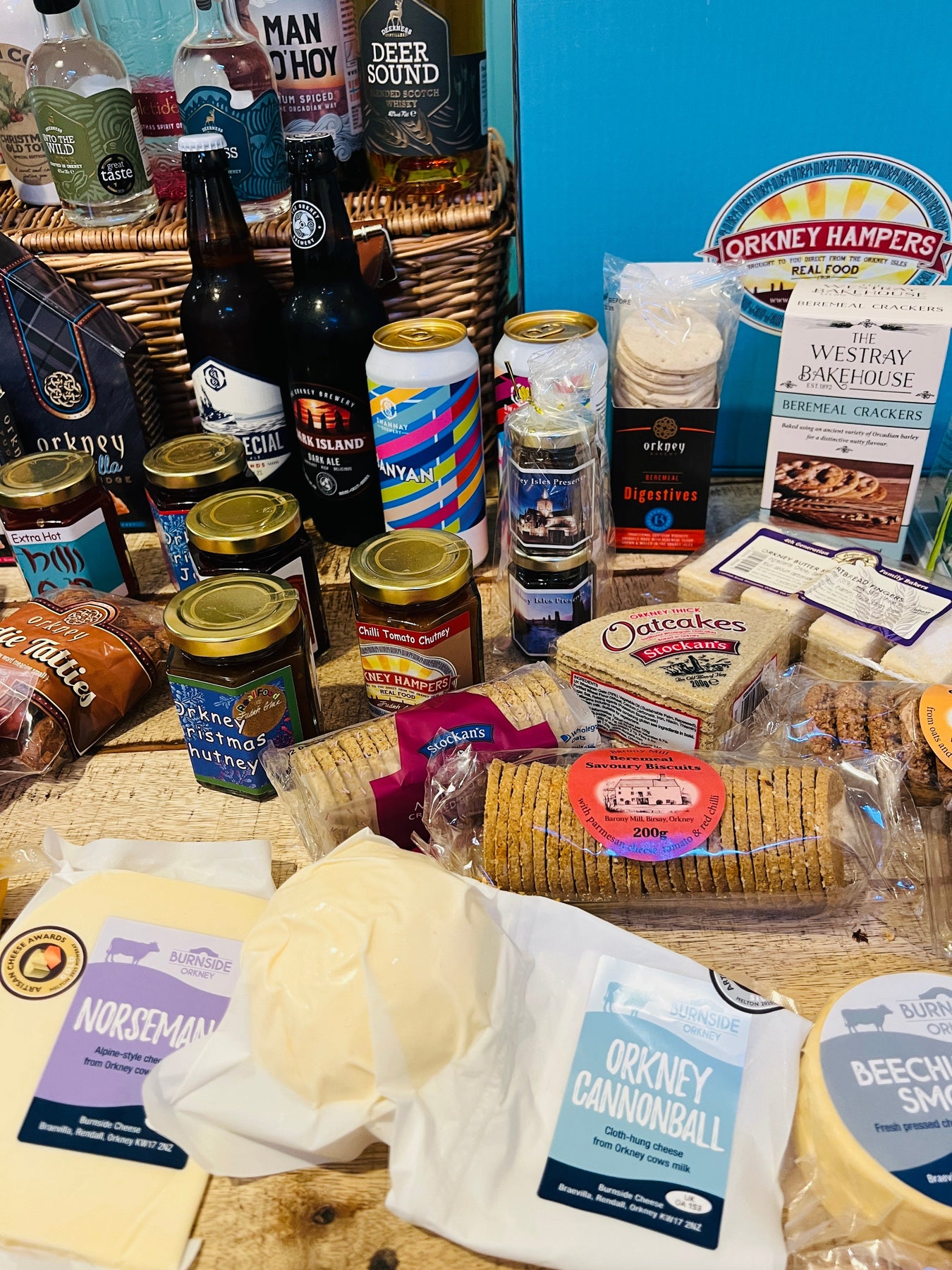 Orkney Christmas Hampers Over £100