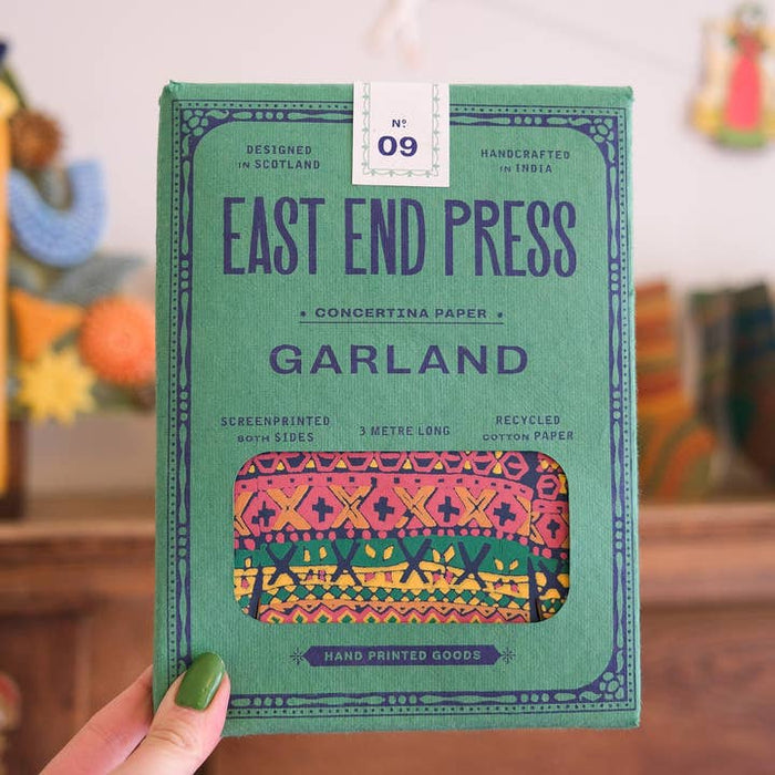 East End Press Fairisle Sweater Concertina Garland