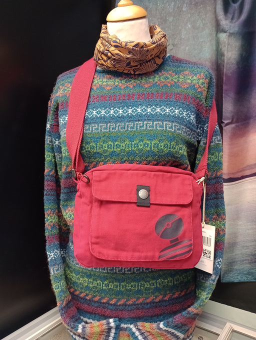 NEW Mousqueton Taran Print Bags (Carmin - Red)