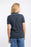 NEW Weird Fish Pammie Organic Cotton Polo Top in Navy