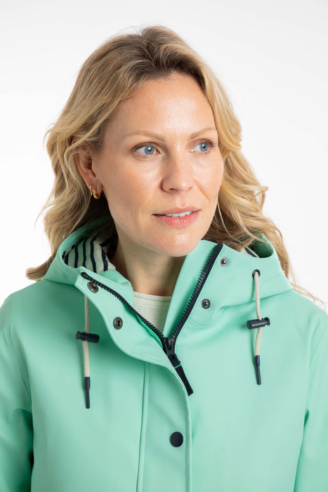 NEW Weird Fish Faros Waterproof Rain Jacket - Applemint