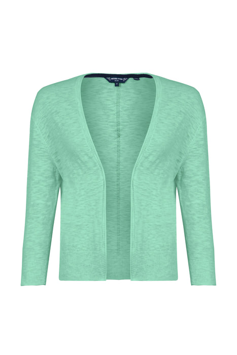 NEW Weird Fish Limon Cardigan in Applemint