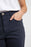 NEW Weird Fish Soulina Wide Leg Cropped Jeans in Navy