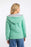 NEW Weird Fish Chicoa Full Zip Hooded Classic Macaroni Hoodie in Apple Mint