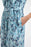 NEW Weird Fish Nalani Printed Viscose Jumpsuit, Ocean Blue.