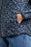 Weird Fish - Rochelle Full Zip Printed Microfleece in 'Night Blue'