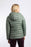 NEW Weird Fish Eshka Padded Hooded Jacket in Military Green
