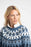 NEW Weird Fish Lowell Fair Isle Jumper - Ash