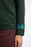 NEW Weird Fish Lowell Fair Isle Jumper - Bottle Green