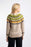 NEW Weird Fish Lowell Fair Isle Jumper -  Chalk