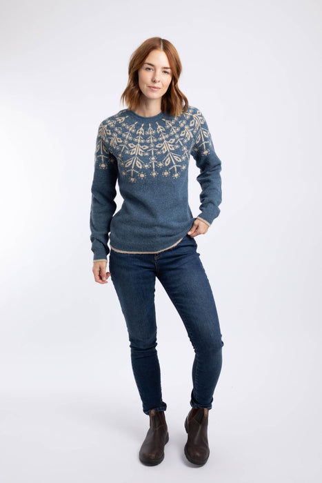 NEW Weird Fish Miska Jumper -  Ash Blue