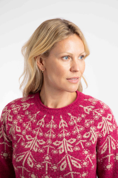 NEW Weird Fish Miska Jumper -  Foxglove