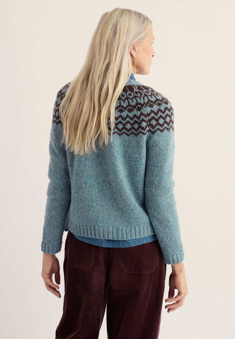 NEW Seasalt Port Kinnis Merino Cardigan - Wag Tail Lichen Seedbed