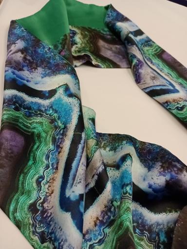 Agate & Ayre - Silk Infinity Scarf Ayre