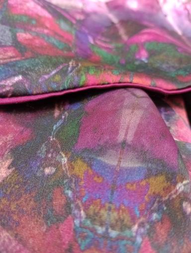Agate & Ayre - Silk Infinity Scarf - Druzy