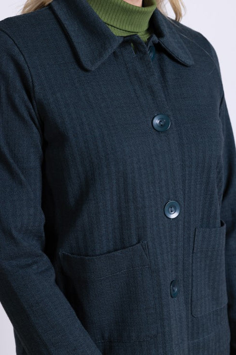 NEW 25% OFF Nomads Organic Cotton Jersey Jacket - Midnight