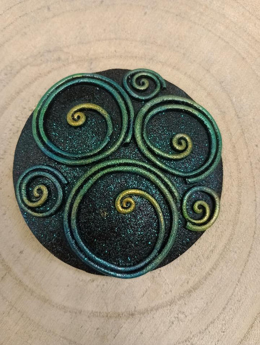 Skaramanda Jewellery - Fossil Wrap Pin