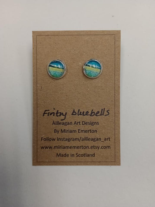 Ailleagan Art by Miriam Emerton - Stud Earrings