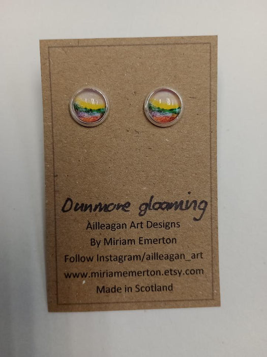 Ailleagan Art by Miriam Emerton - Stud Earrings