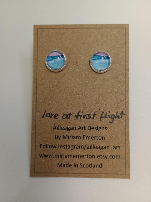 Ailleagan Art by Miriam Emerton - Stud Earrings