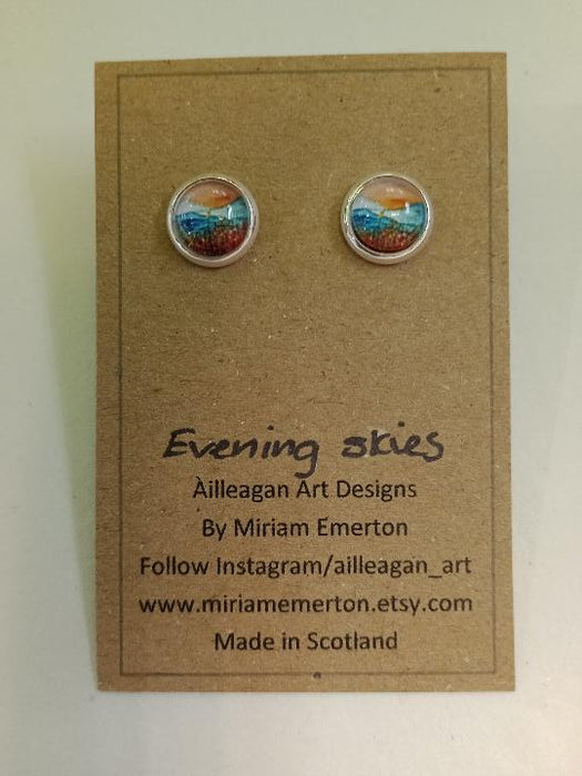 Ailleagan Art by Miriam Emerton - Stud Earrings
