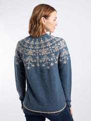 NEW Weird Fish Miska Jumper -  Ash Blue