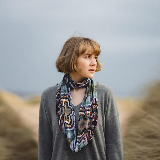 Agate & Ayre - Bamboo Infinity Scarf - Agate
