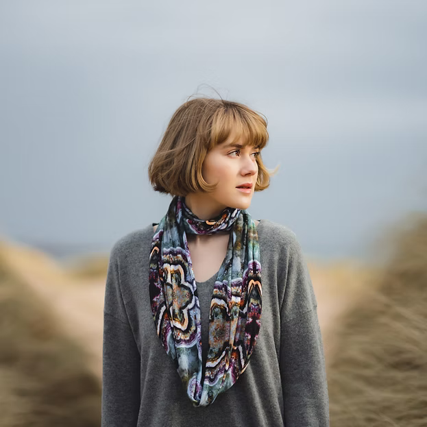 Agate & Ayre - Bamboo Infinity Scarf - Agate