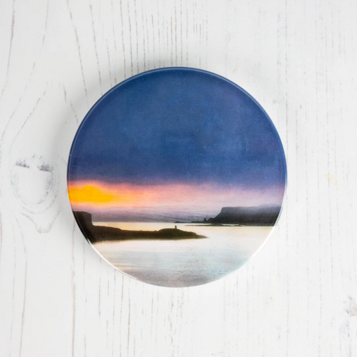 Cath Waters - Ardtreck Lighthouse Skye Boxed Ceramic Coaster