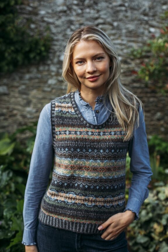Eribe Westray Fair Isle Vest Aviemore