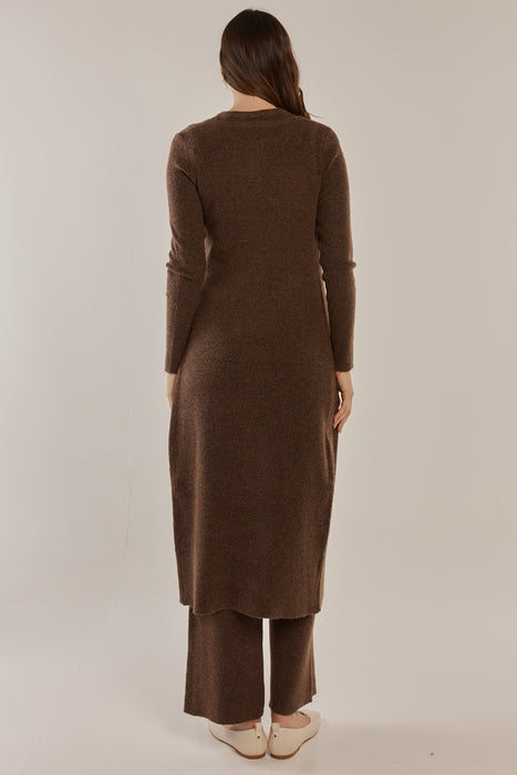 NEW Betty Basics Nash Knit Long Cardigan in Espresso