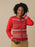 SALE Eribe Sailor Round Neck Cardigan - Red WAS £179.00 NOW £99.00