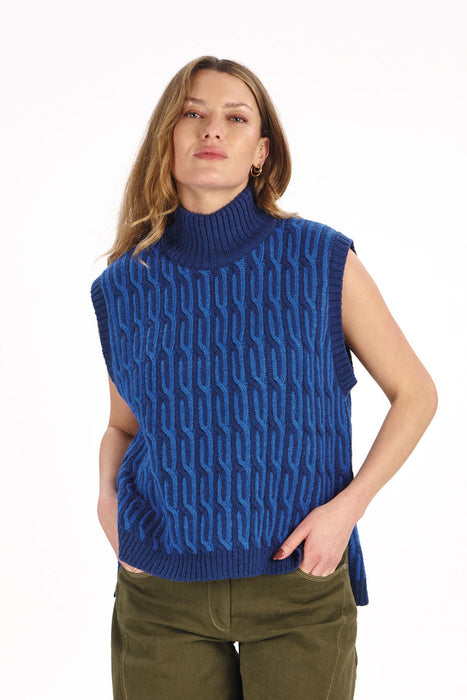 New Komodo Casey Vest in Blue