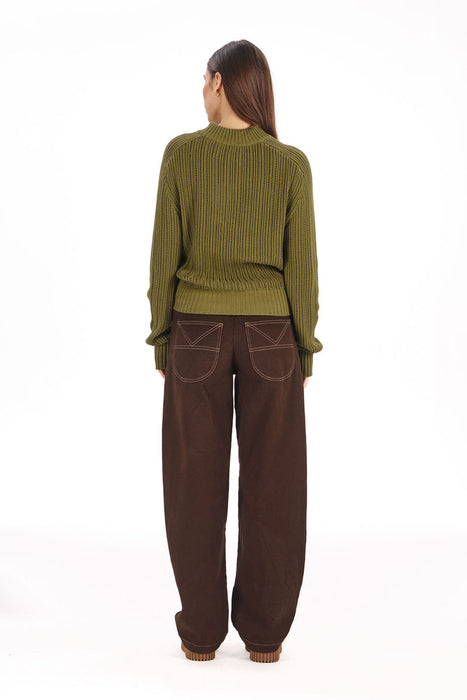 NEW Komodo Amelia Trouser in Chocolate