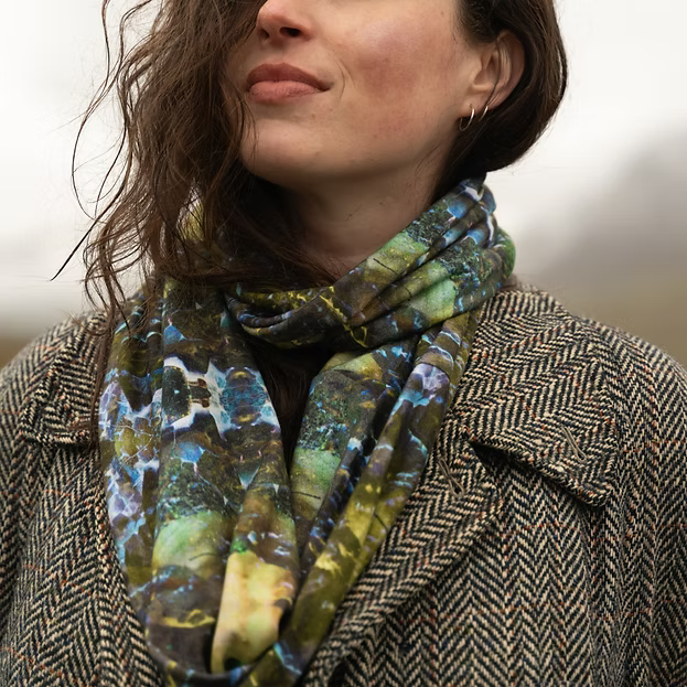 Agate & Ayre - Bamboo Infinity Scarf - Cairngorm