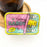 TheDivaSoap - Sardine Can Hair Claw Clip With Cat Design - Pink/Yellow