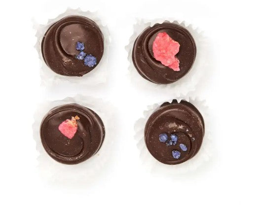 The Chocolate Detective - Rose & Violet Creams 100g