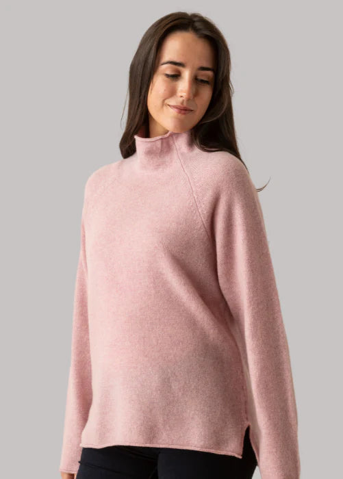 Eribé Corry Raglan Sweater - Pink Haze