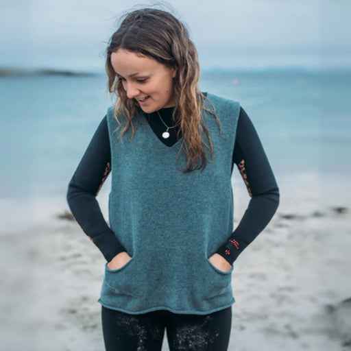 NEW Eribe Corry V-Neck Tank Top - Caspian