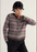 NEW Seasalt Dawson Pick Fairisle Cardigan - Zig Zag Geo Dark Hellebore