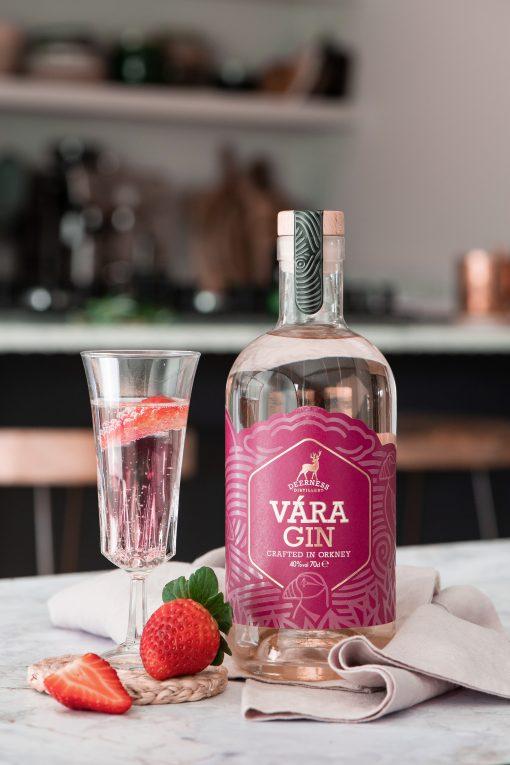 Deerness Distillery Vara Craft Pink Gin 70cl