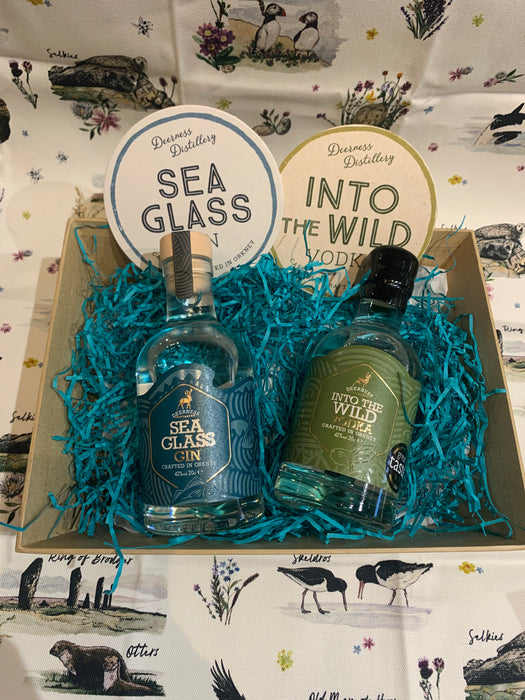 Deerness Distillery Gin and Vodka 20cl Gift Tray